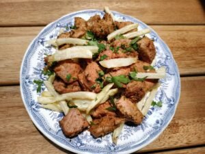 Receta de carne fiesta canaria